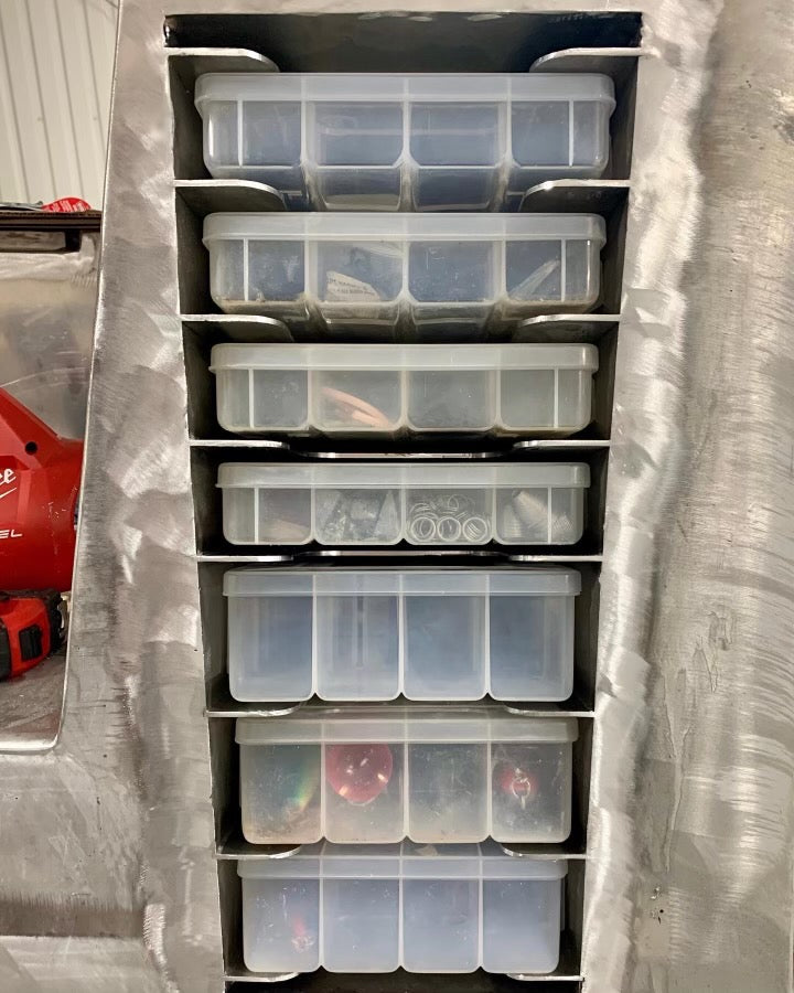 Tackle tray shop holder